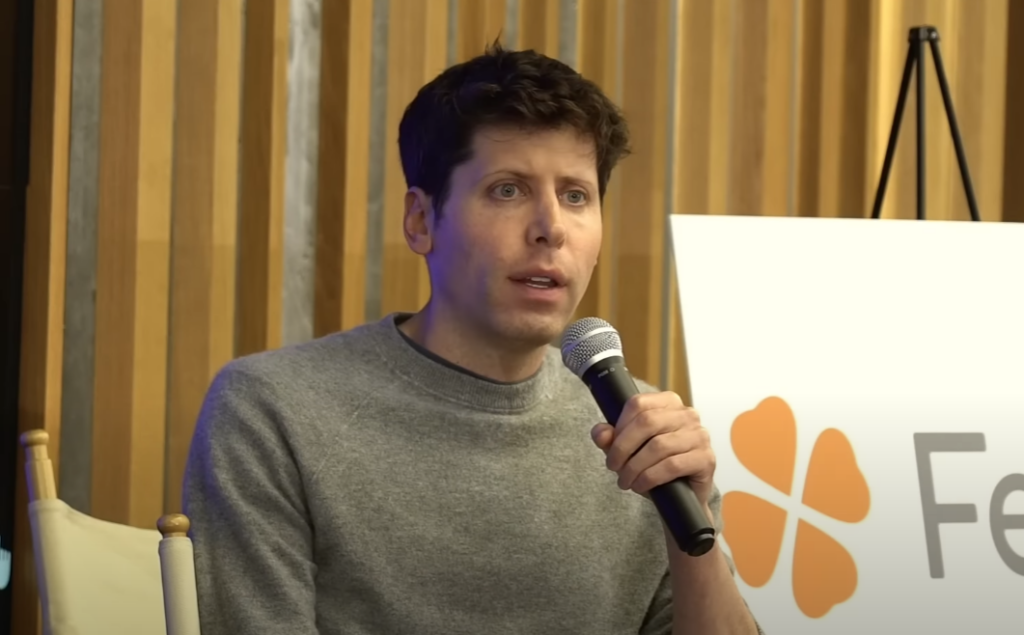 Sam altman, ceo da openai em entrevista falando sobre o chatgpt