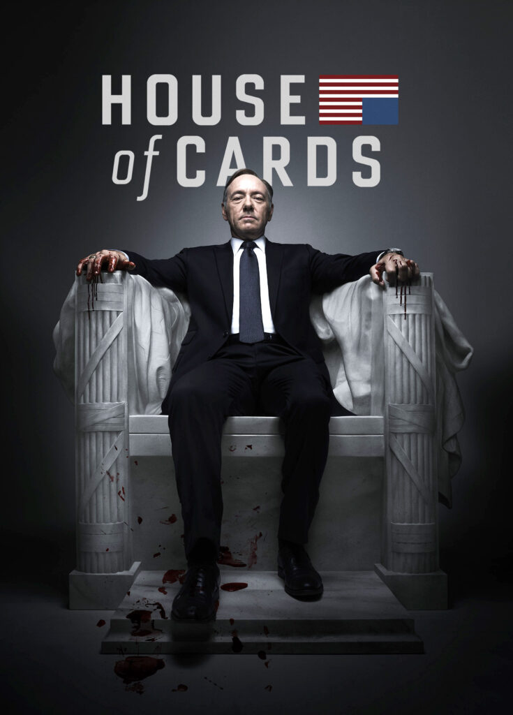 Pôster oficial de house of cards