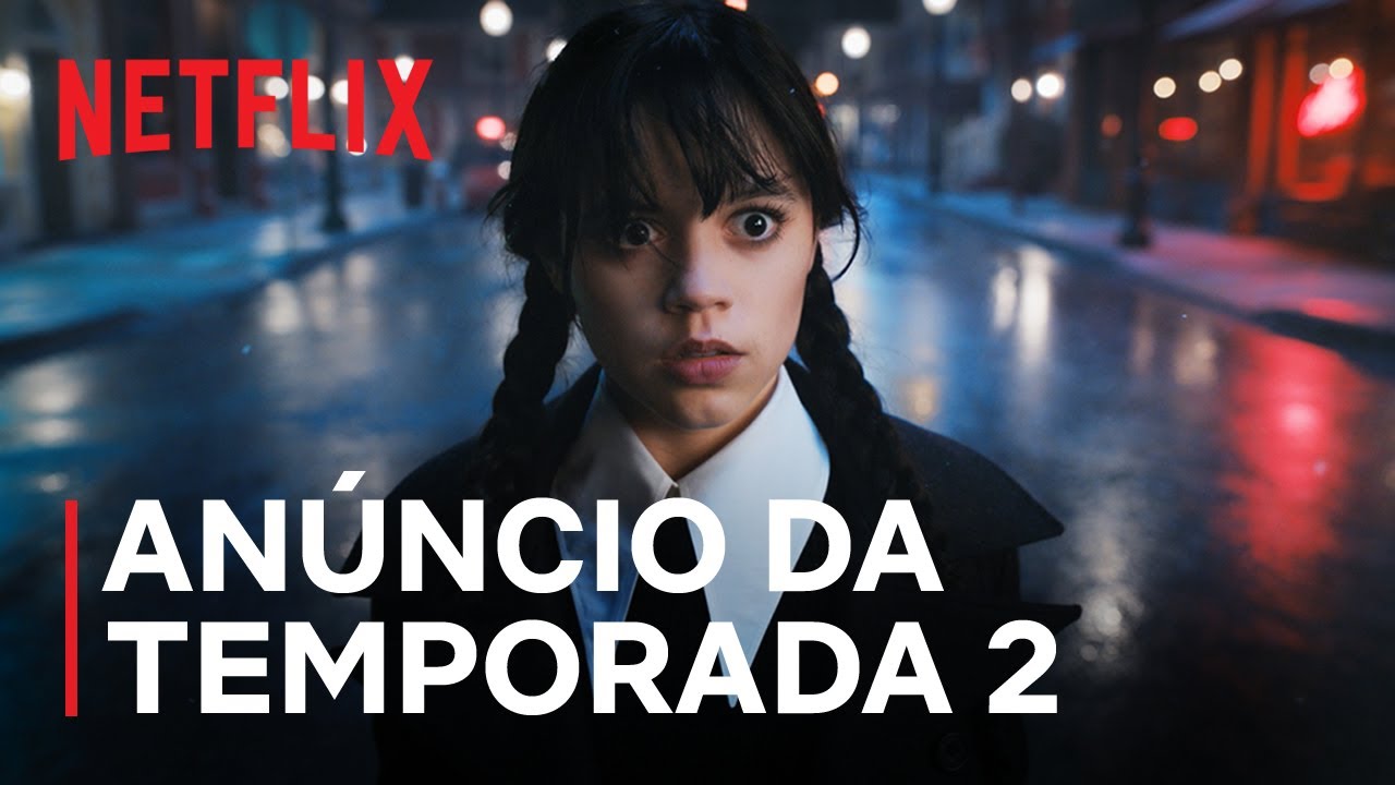 Segunda temporada de Wandinha é anunciada pela Netflix