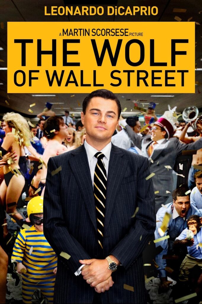 Pôster oficial de o lobo de wall street