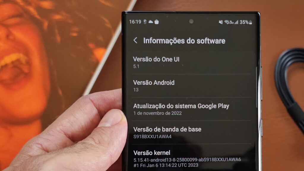 Galaxy s23 ultra com one ui 5