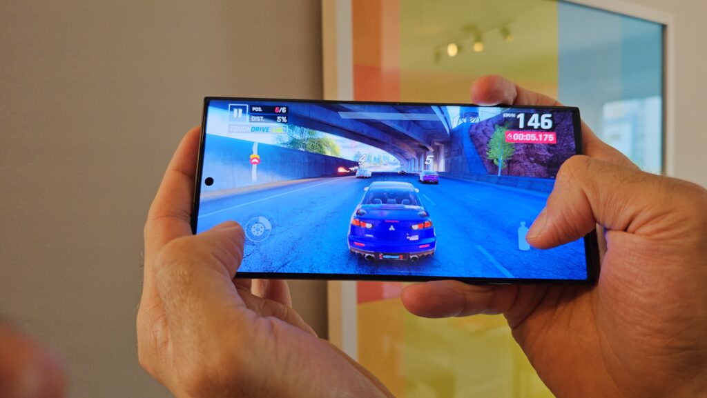 Galaxy s23 ultra rodando asphalt 9