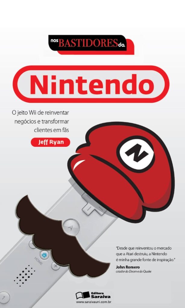 Nos bastidores da nintendo 
melhores livros sobre videogames