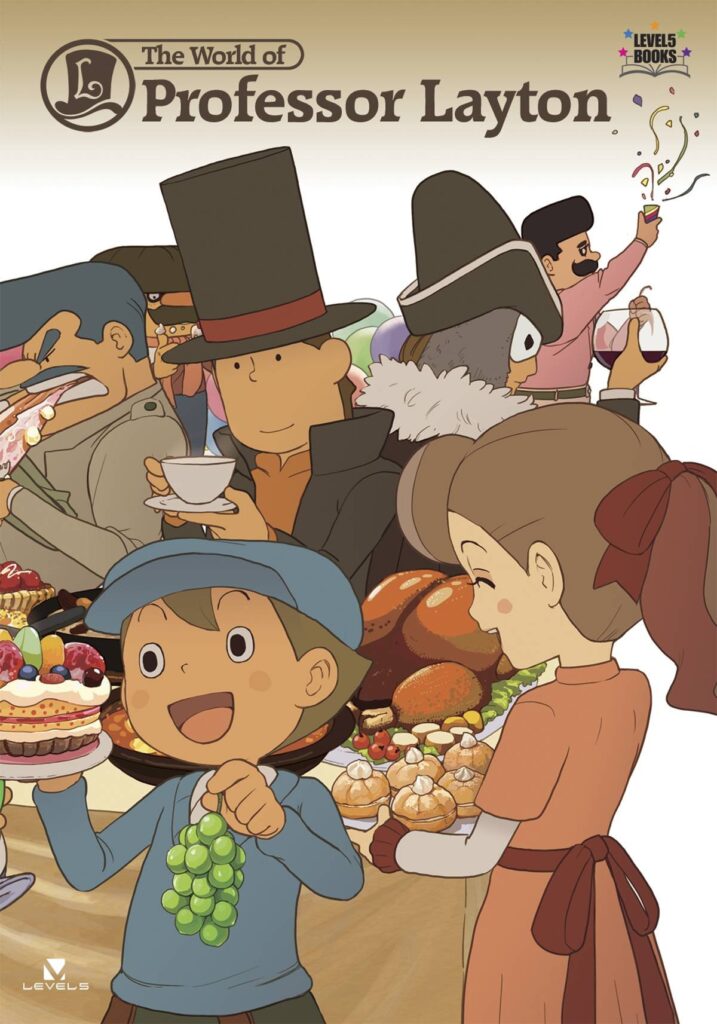 The world of professor layton 
melhores livros sobre videogames