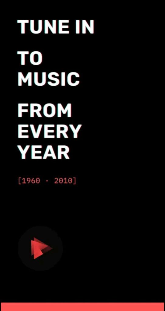 Rewind, o app que mostra as paradas de sucesso do passado. Lançamento de novo aplicativo de musica chamado rewind faz sucesso entre os amantes de musica. O aplicativo da a liberdade para que o usuário selecione um ano entre 1960 e 2010 e escute os sucessos do ano escolhido.