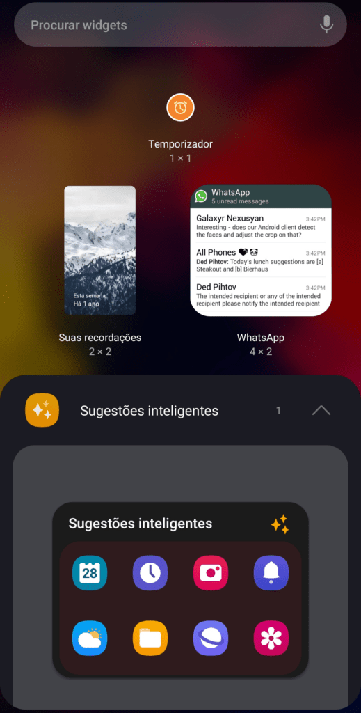 Como usar as sugestões inteligentes em celulares samsung. One ui oferece ao android recursos exclusivos da linha galaxy como as sugestões inteligentes, que indicam ações conforme o seu hábito de uso do celular