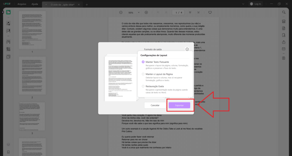 Tutorial dicas para o updf