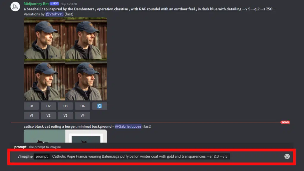 Como criar imagens fotorrealistas com ai no midjourney v5. Ferramenta integrada ao discord permite criação de fotos nunca vistas na internet por meio da digitação de comandos de texto