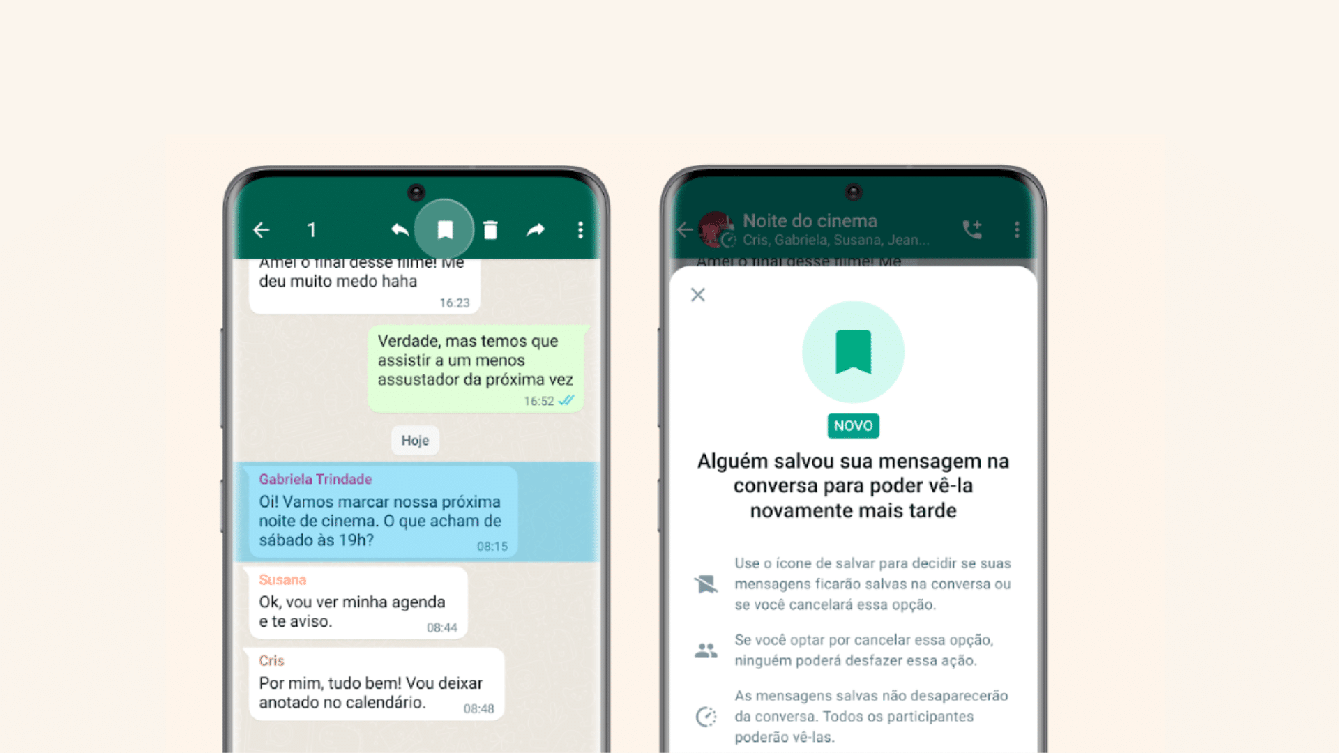 WhatsApp объявляет о возможности сохранения временных сообщений