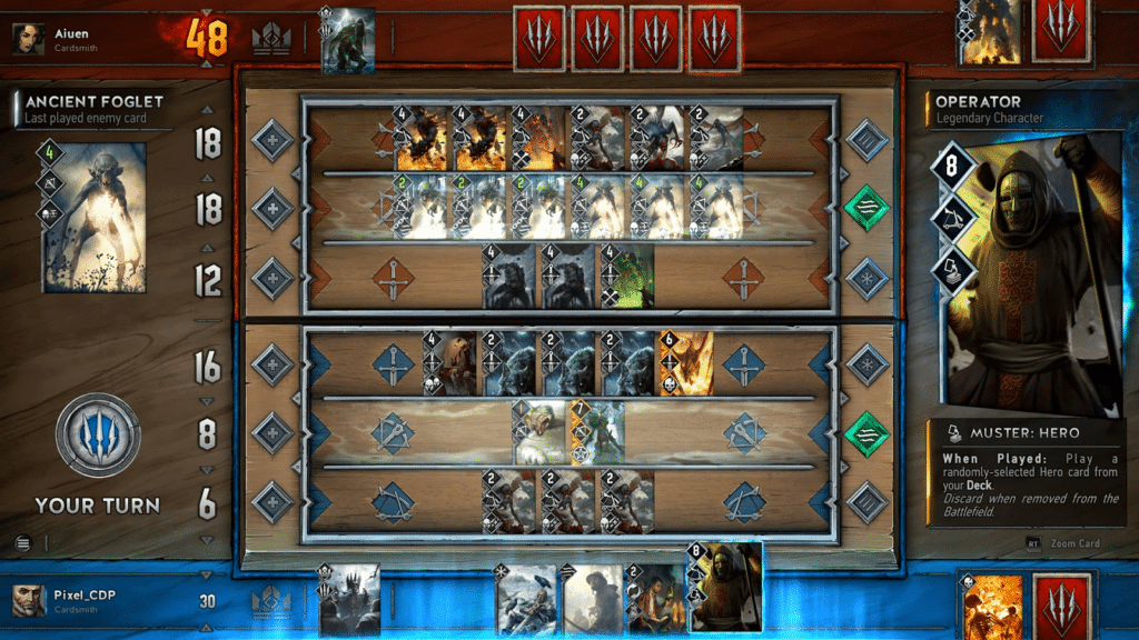 Partida de gwent