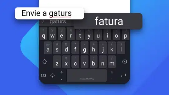 Teclado swiftkey uso