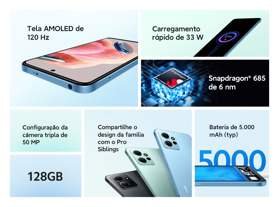 Promoção: smartphone redmi note 12 por menos de r$ 1. 000!