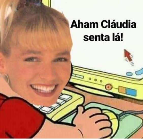 Por trás do meme: xuxa e o senta lá, cláudia. Você pode não saber a origem completa dele, mas com toda certeza, já usou o meme do "senta lá, cláudia", frase dita pela apresentadora xuxa quando ela comandava o programa clube da criança nos anos 80. O vídeo e frase ficaram bastante famosos no twitter, facebook e instagram e demais redes sociais.