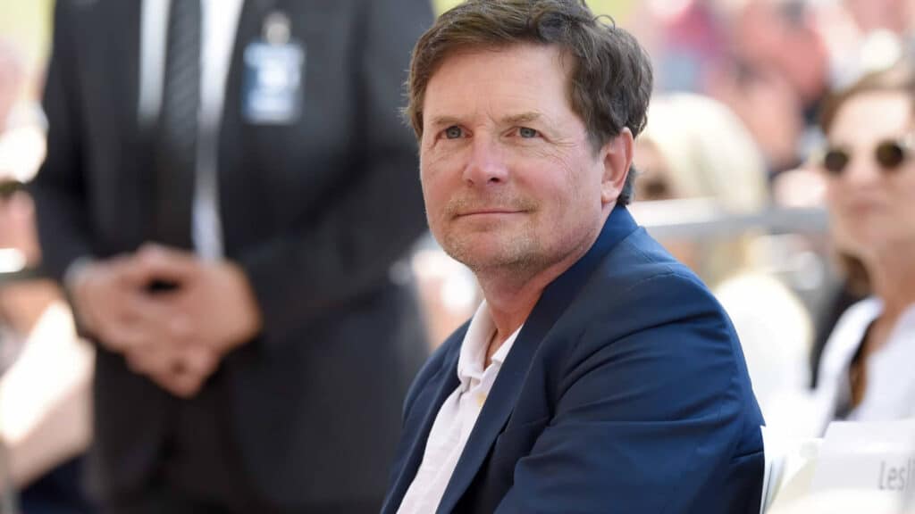 Foto de michael j. Fox e, evento de cinema