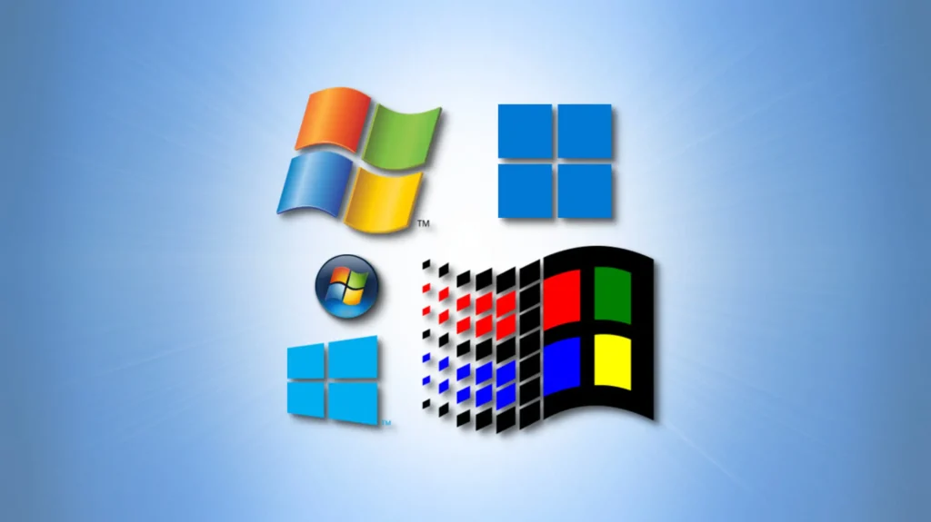 Evolução da atualização  do windows com o passar dos anos