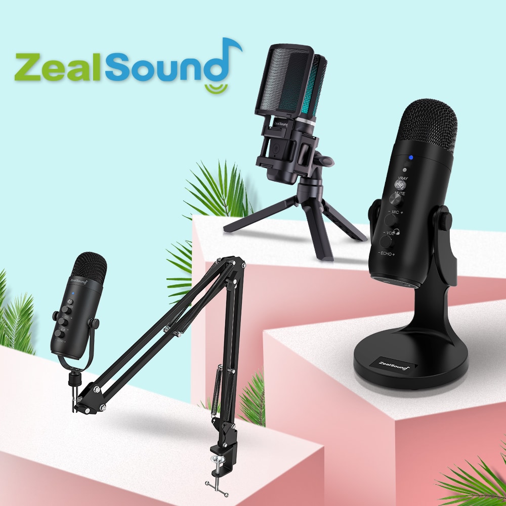 Novo microfone zealsound k66 é lançado por menos de 150 reais!. O microfone usb com condensador multifuncional zealsound k66 foi lançado esta semana com valores acessíveis focando em gravações, games e podcast