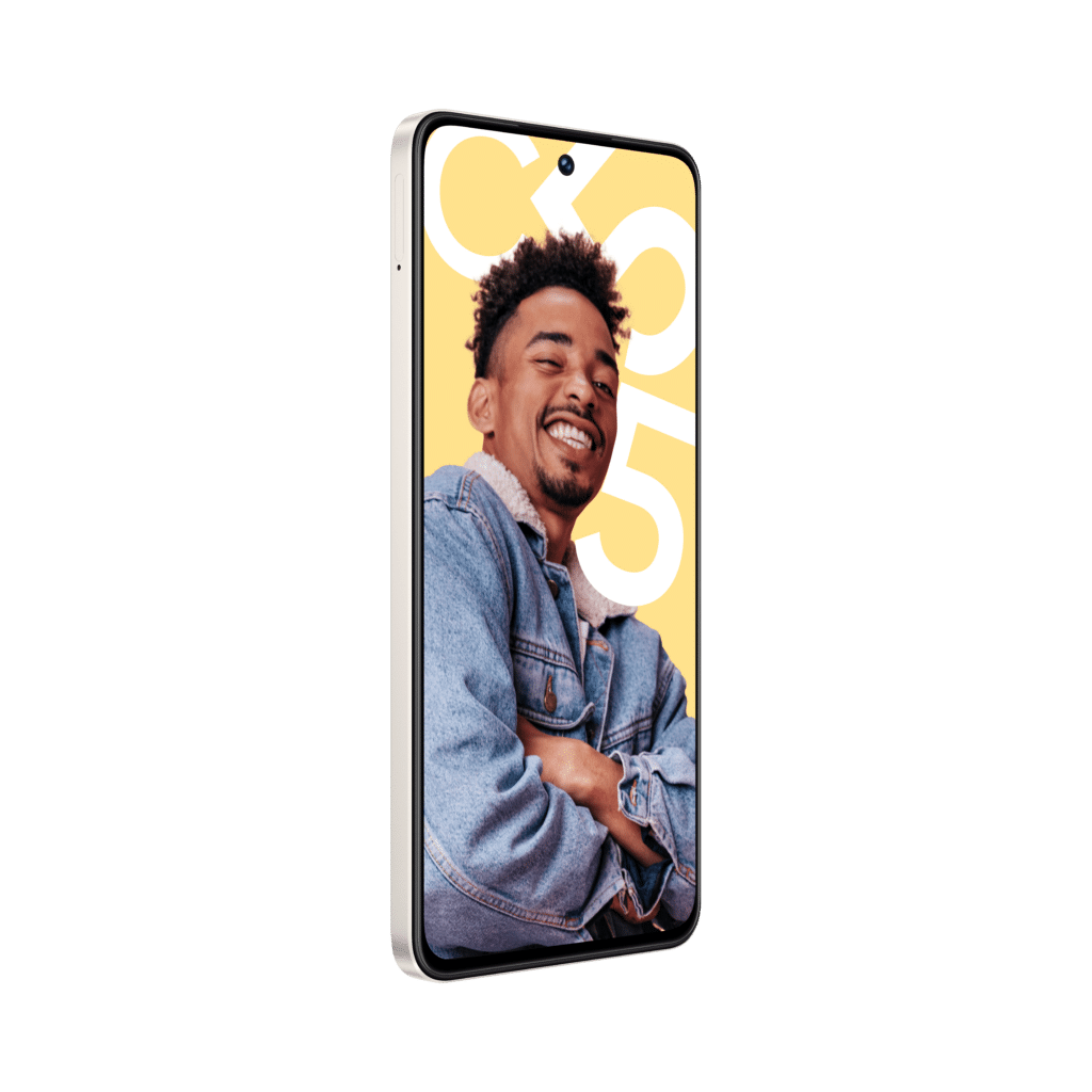 Parte da frente do realme c55, novo smartphone android