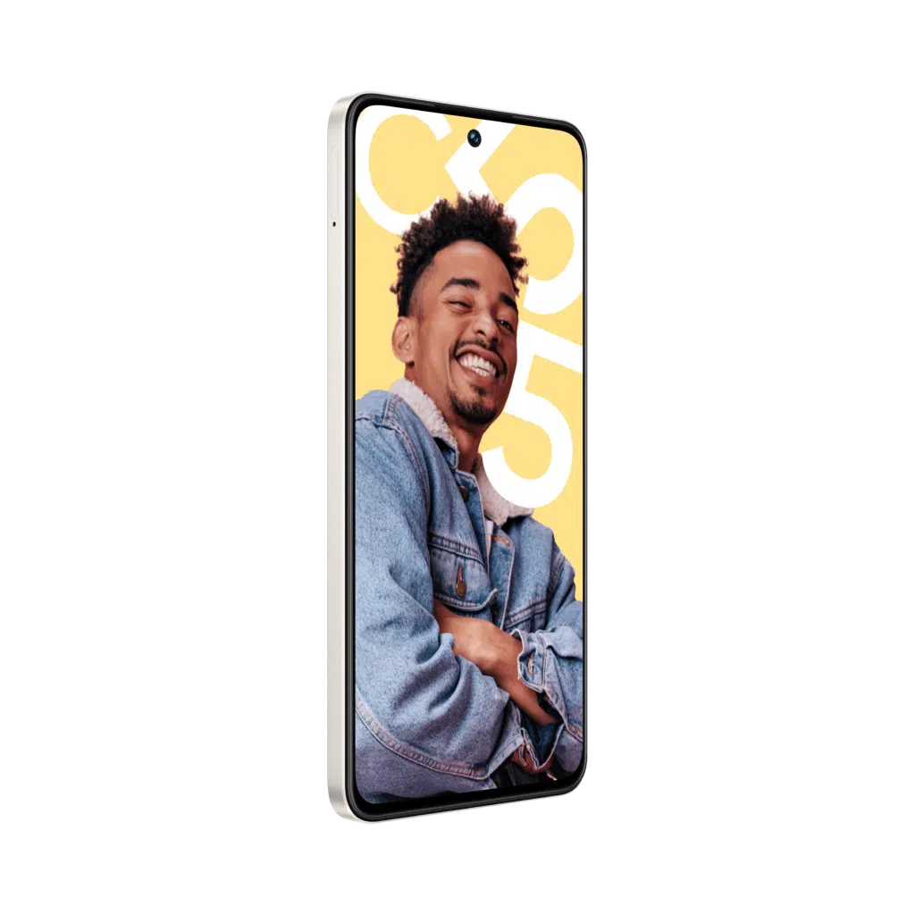 Parte da frente do realme c55, novo smartphone android