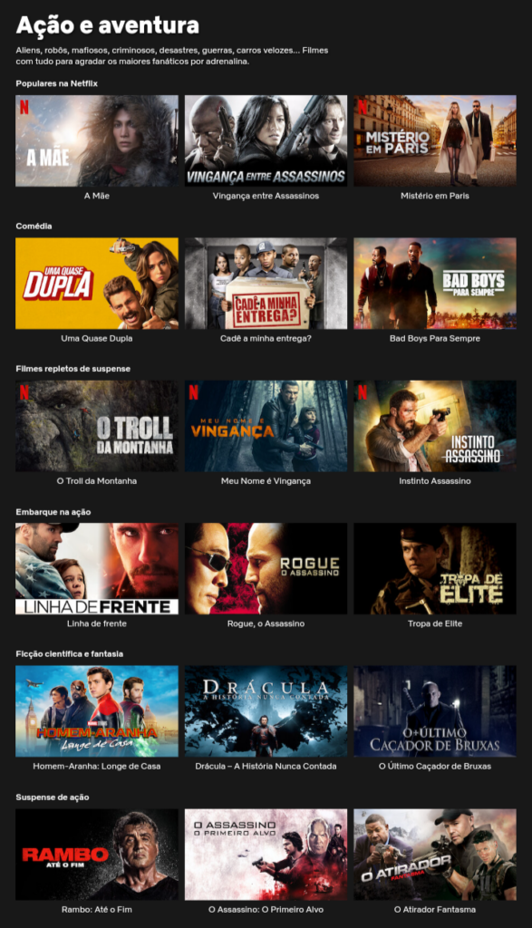 Códigos secretos da Netflix para acessar as categorias escondidas