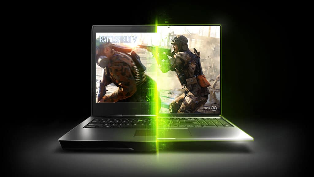 Notebook com placas de video geforce rtx série 40 da nvidia