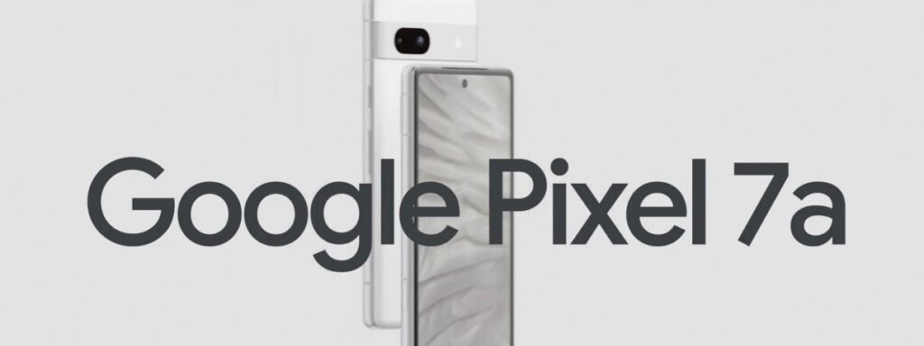 Foto de divulgação do google pixel 7a