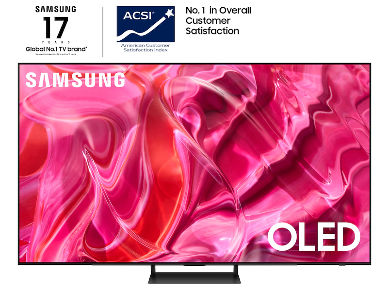 Uma experiência visual deslumbrante aguarda você na tv samsung oled 4k s90c. Com uma tela oled, esta tv oferece pretos profundos, cores ricas e contraste excepcional. Desfrute de uma imagem real. Imagem: samsung