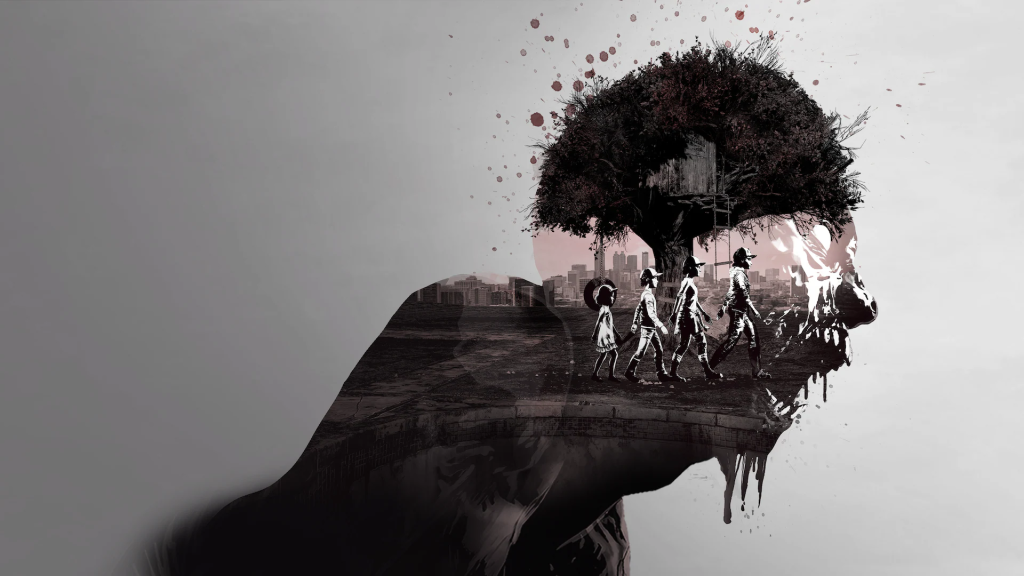 Reviva a série de jogos interativos de the walking dead. Imagem: playstation. Promoção de jogos