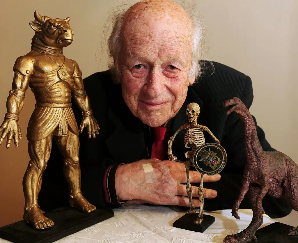 Ray harryhausen um dos principais animadores de stop motion da história do cinema