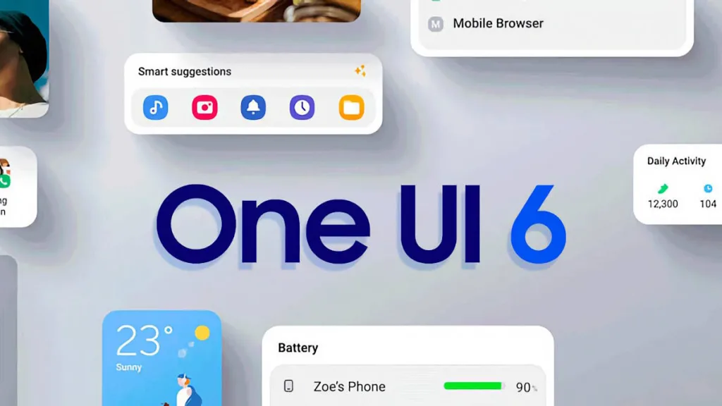 Logo da one ui 6