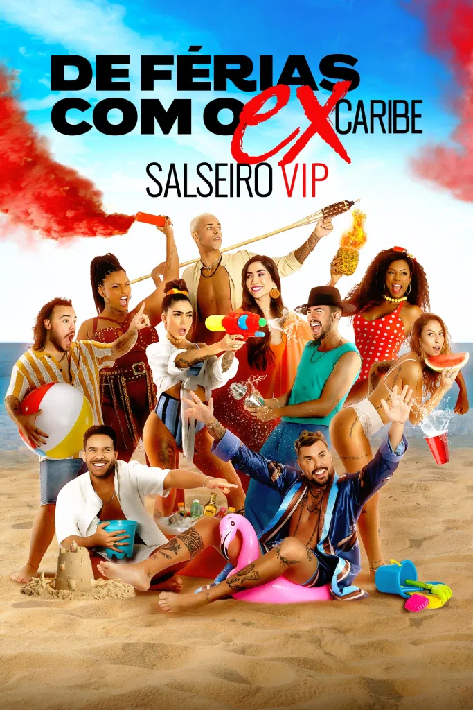 De férias com o ex caribe estará disponível na amazon prime video em 19 de outubro de 2023. Imagem: amazon