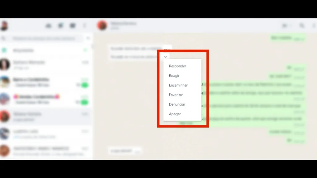 Responder, encaminhar e apagar mensagens no whatsapp web precisa de apenas um clique