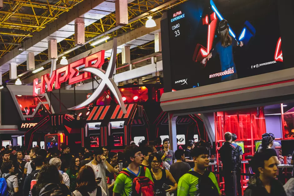 Estande da hyperx na bgs 2023