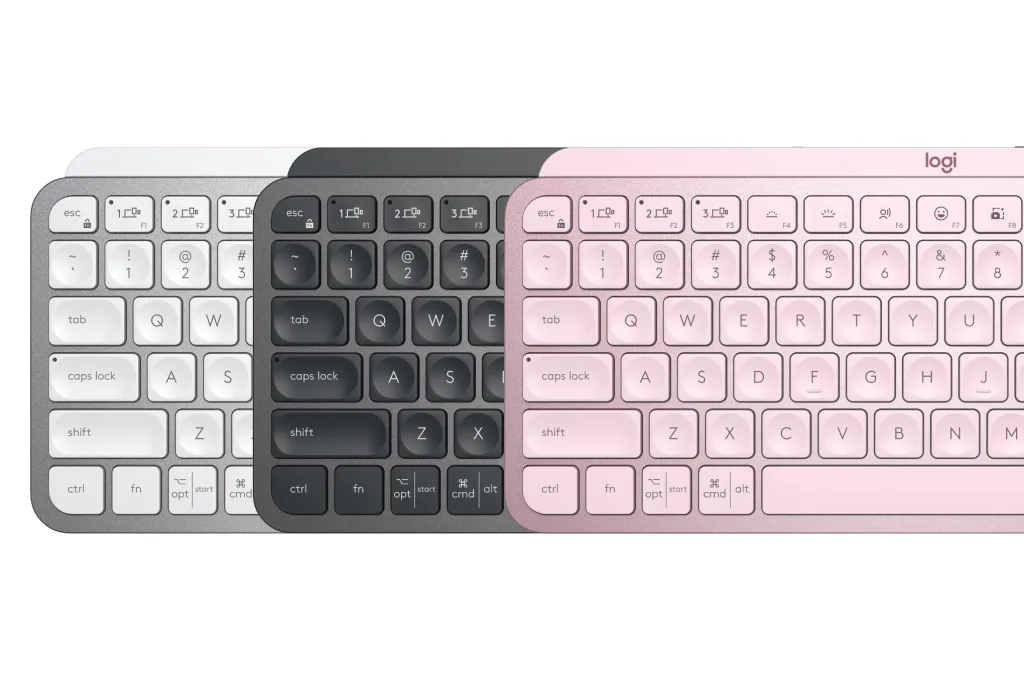 Variantes do mx keys mini da logitech