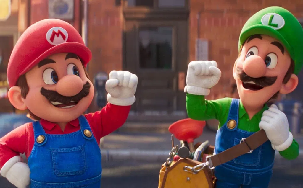 Cena de super marios bros. - o filme, um dos filmes de maior destaque de 2023 / imagem: gabriel princesval/showmetech