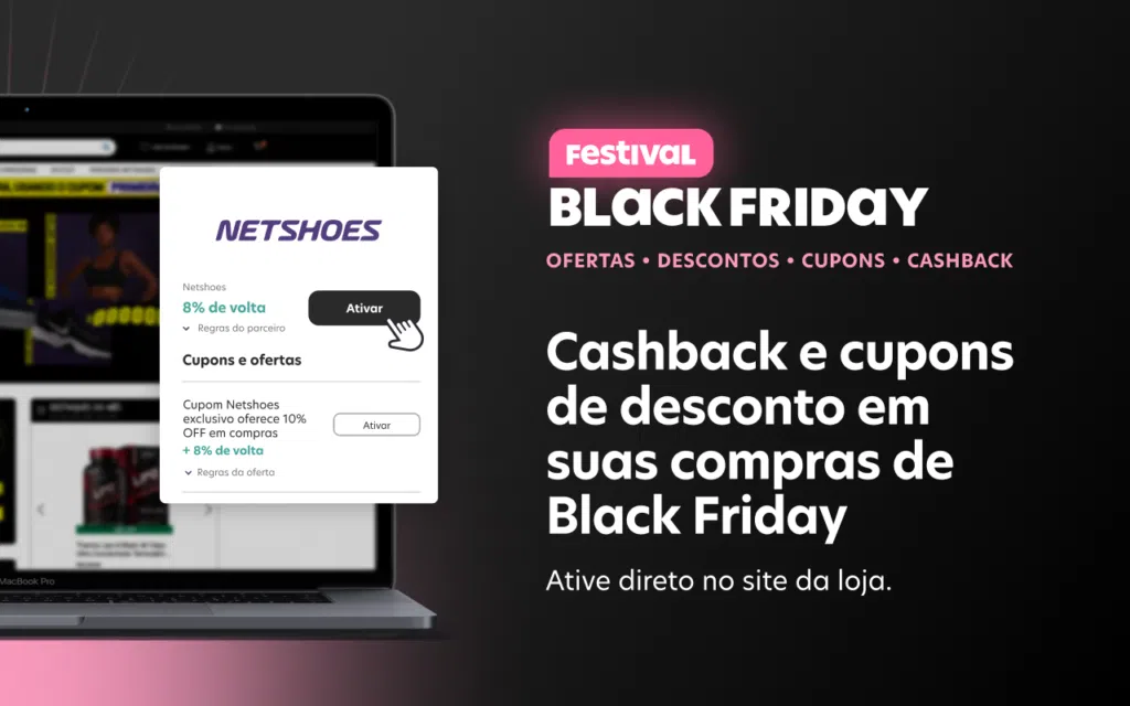 A plataforma já está promovendo a black friday. Aproveite! Imagem: google chrome