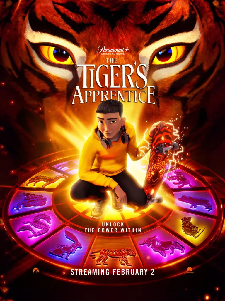 Pôster oficial do filme "o aprendiz do tigre" / fonte: imdb