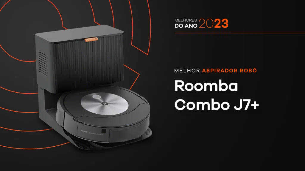 Melhores do ano no showmetech 2023: roomba combo j7+. Imagem: caio nascimento, showmetech