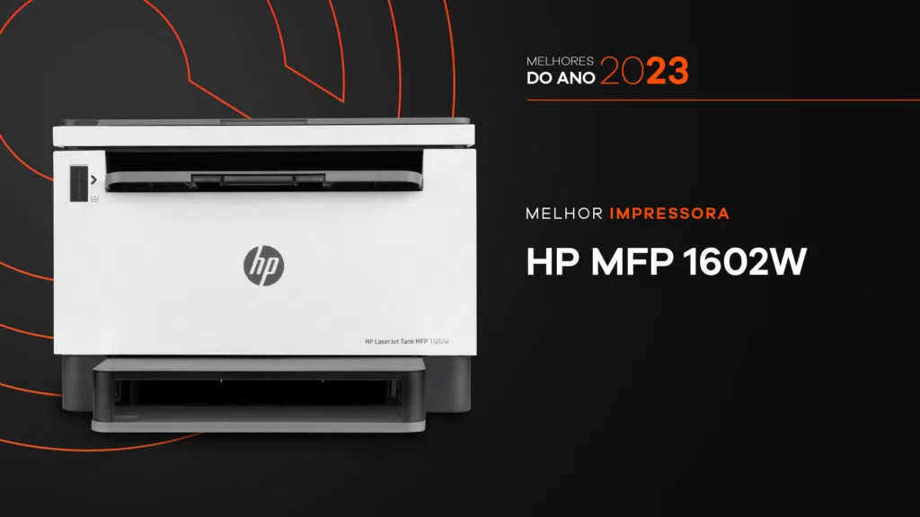 Melhores do ano no showmetech 2023: hp mfp 1602w. Imagem: caio nascimento, showmetech