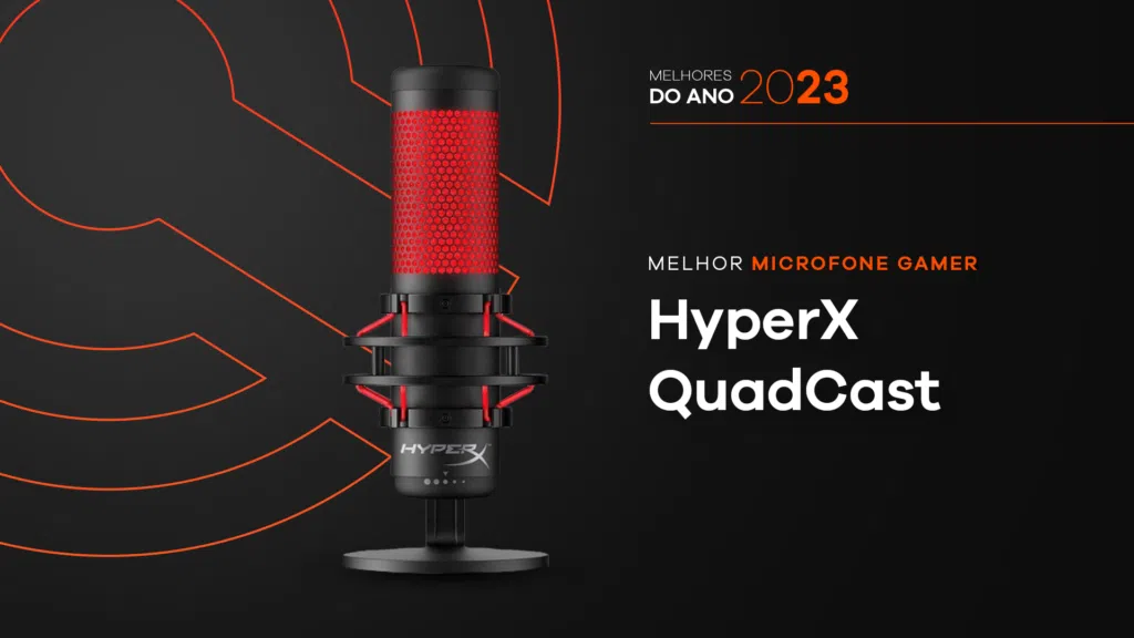 Melhores do ano no showmetech 2023: hyperx quadcast s. Imagem: caio nascimento, showmetech