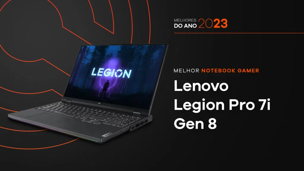 Melhores do ano no showmetech 2023: lenovo legion pro 7i (gen8). Imagem: caio nascimento, showmetech