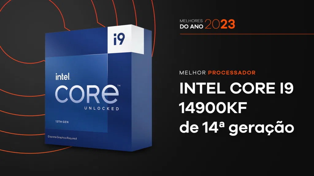 Melhores do ano no showmetech 2023: intel core i9 14900kf de 14ª geração. Imagem: caio nascimento, showmetech