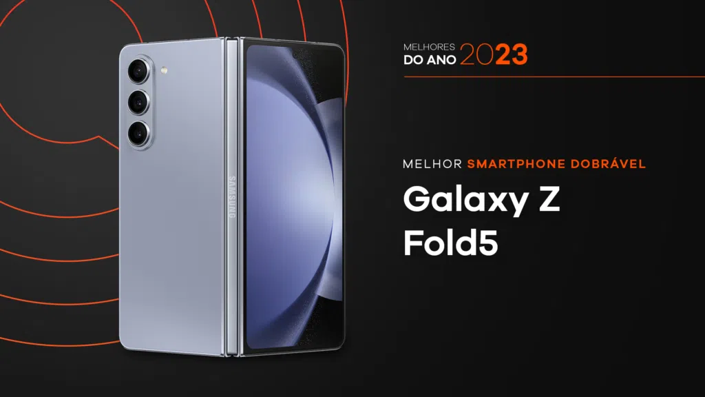 Melhores do ano no showmetech 2023: galaxy z fold5. Imagem: caio nascimento, showmetech