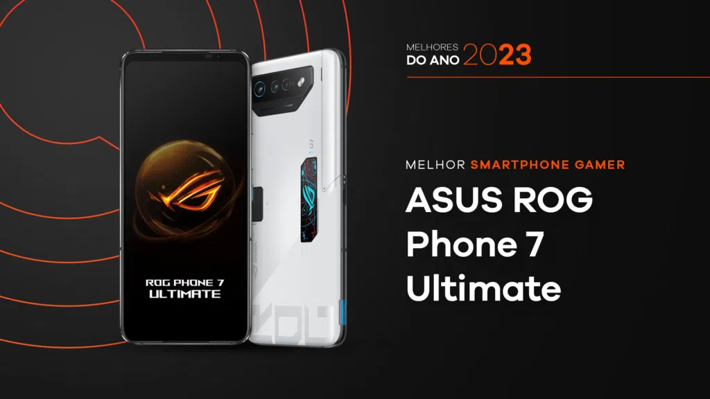 Melhores do ano no showmetech 2023: asus rog phone 7 ultimate. Imagem: caio nascimento, showmetech