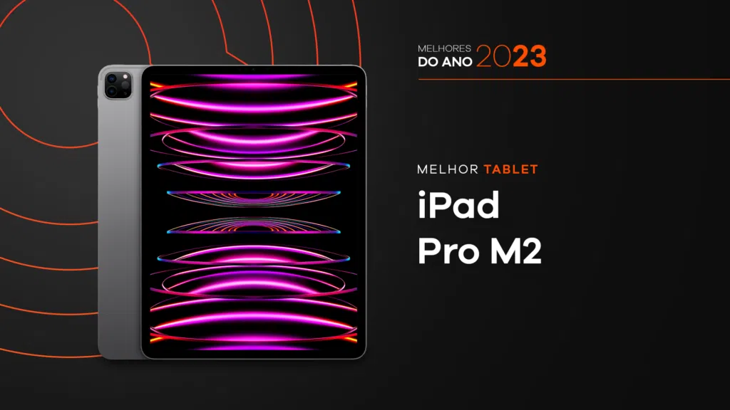 Melhores do ano no showmetech 2023: ipad pro m2. Imagem: caio nascimento, showmetech