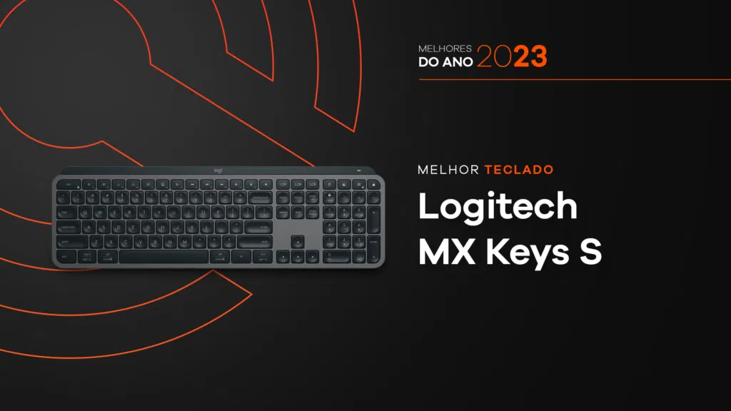 Melhores do ano no showmetech 2023: logitech mx keys s. Imagem: caio nascimento, showmetech