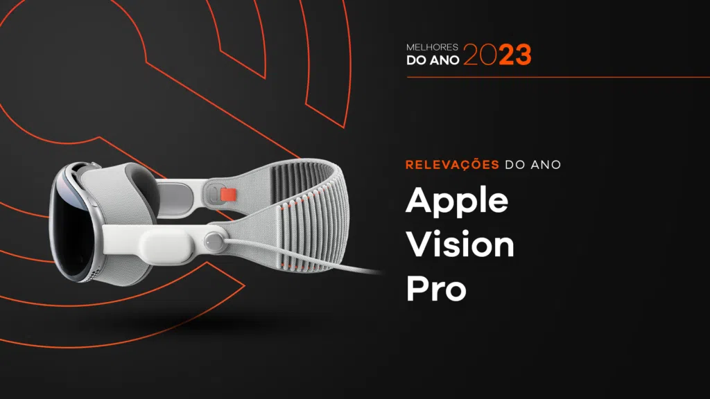 Melhores do ano no showmetech 2023: apple vision pro. Imagem: caio nascimento, showmetech