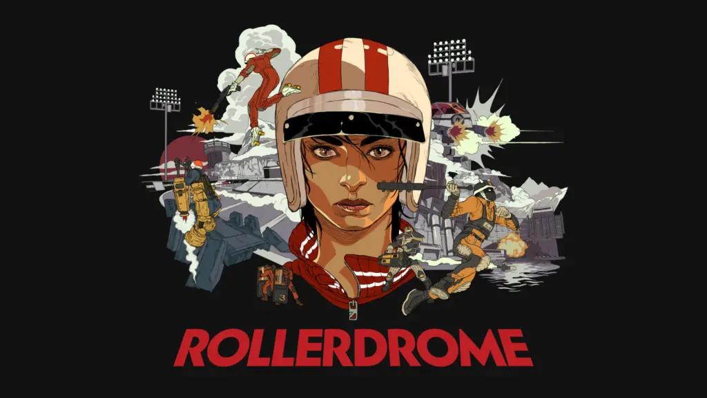 Rollerdrome, um dos jogos disponíveis para assinantes da playstation plus