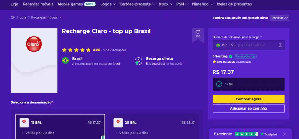 Recarregue créditos do seu chip tim e claro com o eneba. Precisa adicionar créditos ao seu número de telefone, mas não sabe onde comprar? Veja como fazer isso online, sem sair de casa!