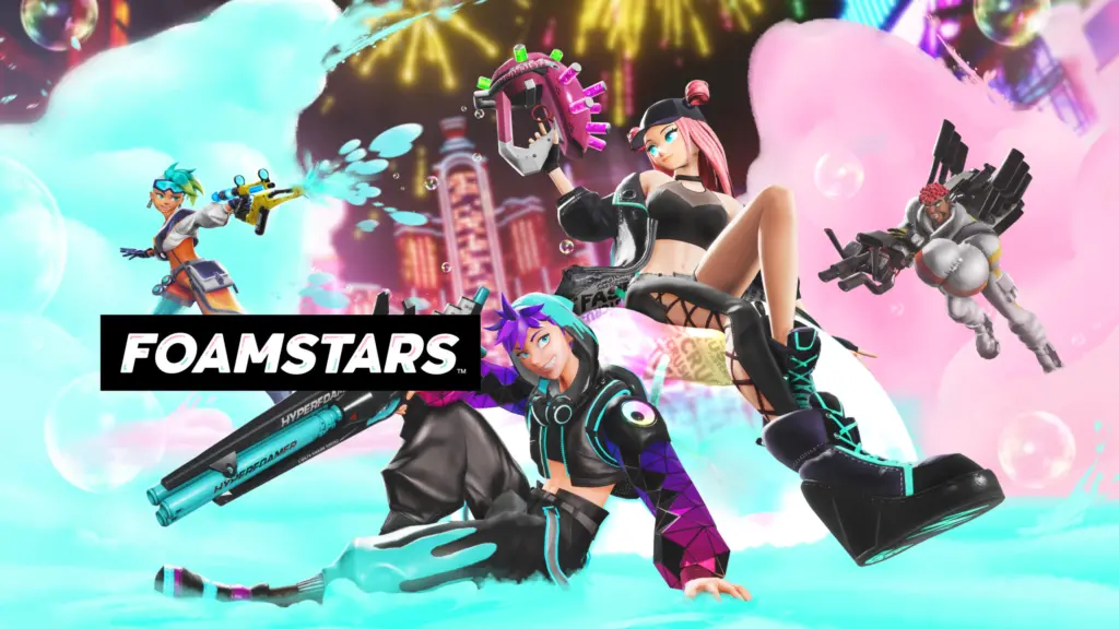 Game foamstars, o splatoon da sony