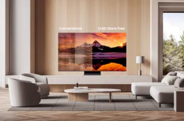 Samsung apresenta tv qd-oled antirreflexo na ces 2024